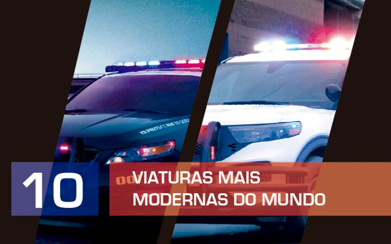 Viatura de polícia. Top 10 das mais modernas do mundo